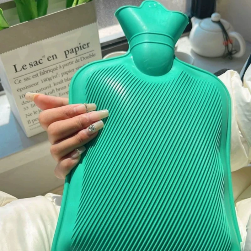 老式斜纹大号充水暖手袋老式灌水暖水袋家用暖脚注水注水式热水袋