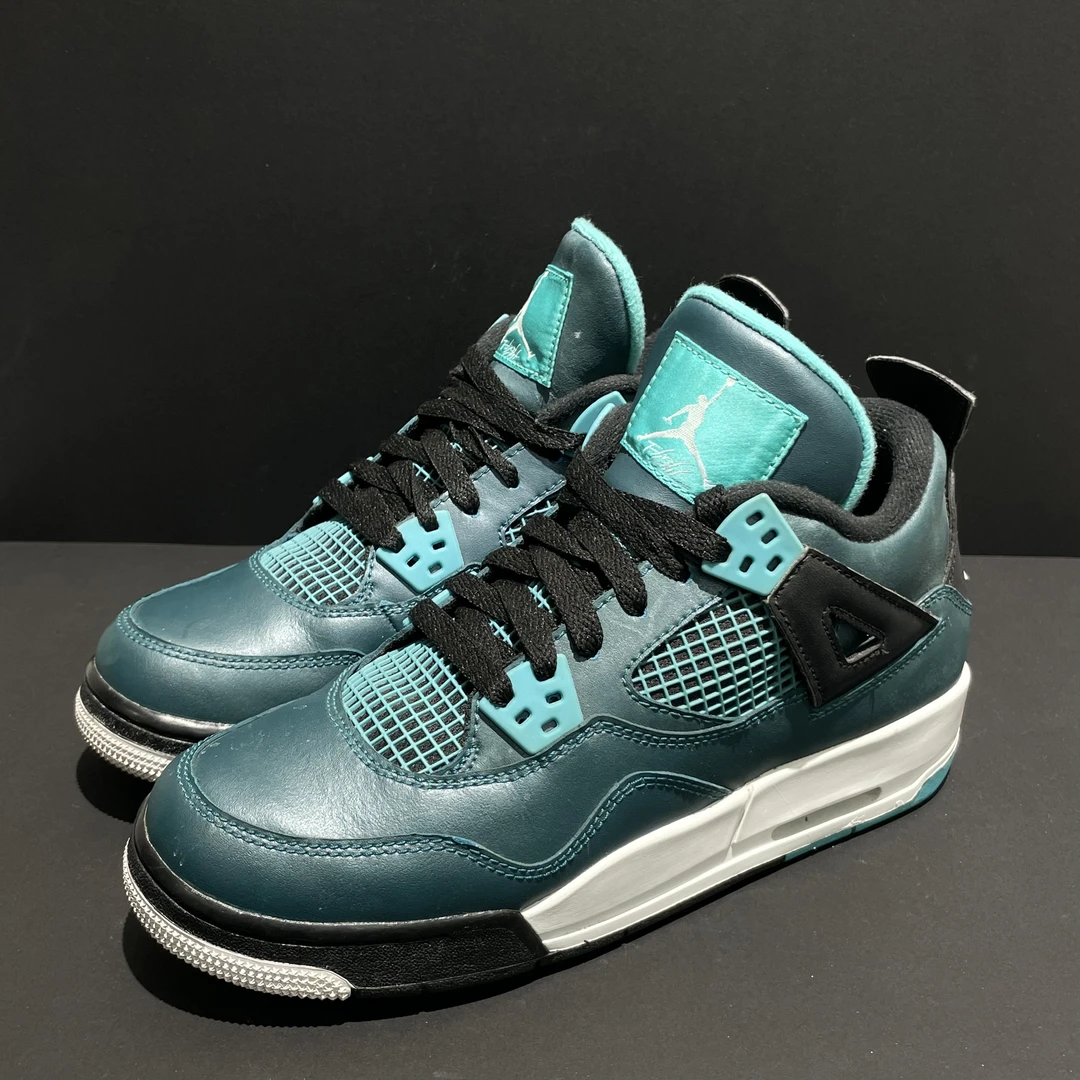 38码24cm｜正品闲置 AJ4 湖水绿 复古篮球鞋｜95新｜市价1299 假1赔4
