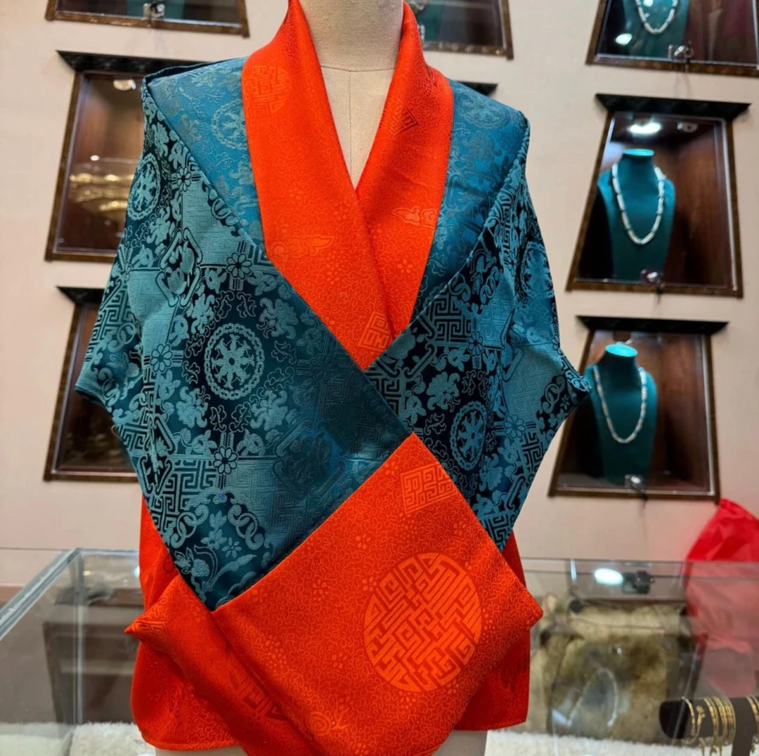 2023新款藏式衬衫气质小香风修身传统名族风新中式衬衣女士百搭款