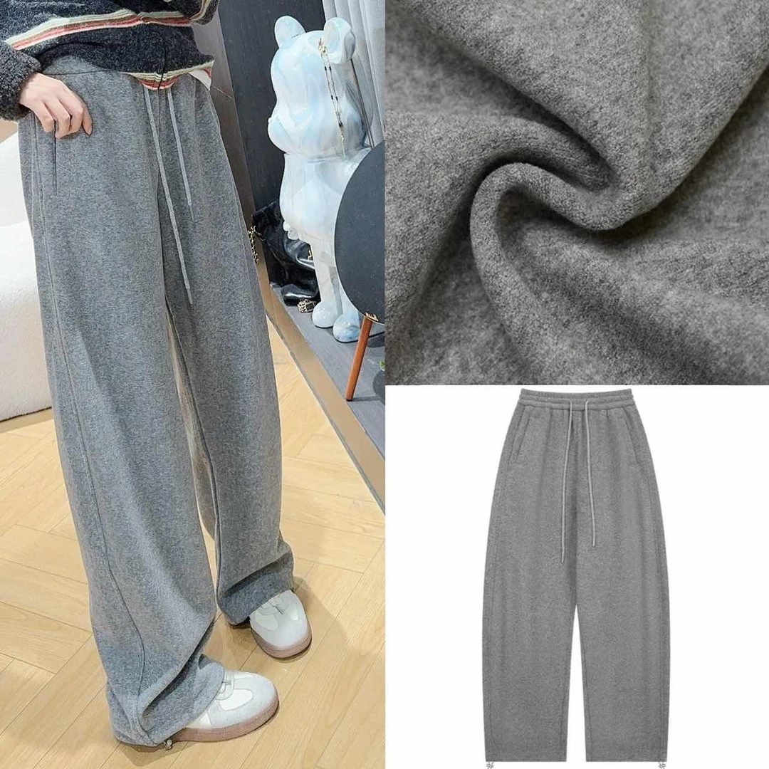 【NO退NO换】加绒加厚新款百搭休闲卫裤-124496