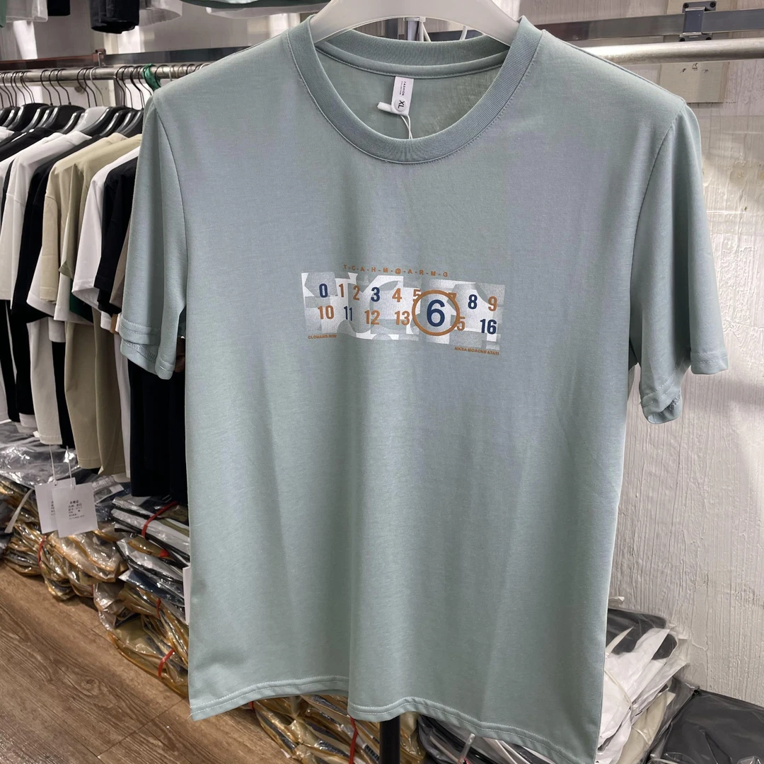 男生时尚潮流短袖T恤夏季