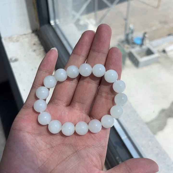 和田玉手串未镶嵌052