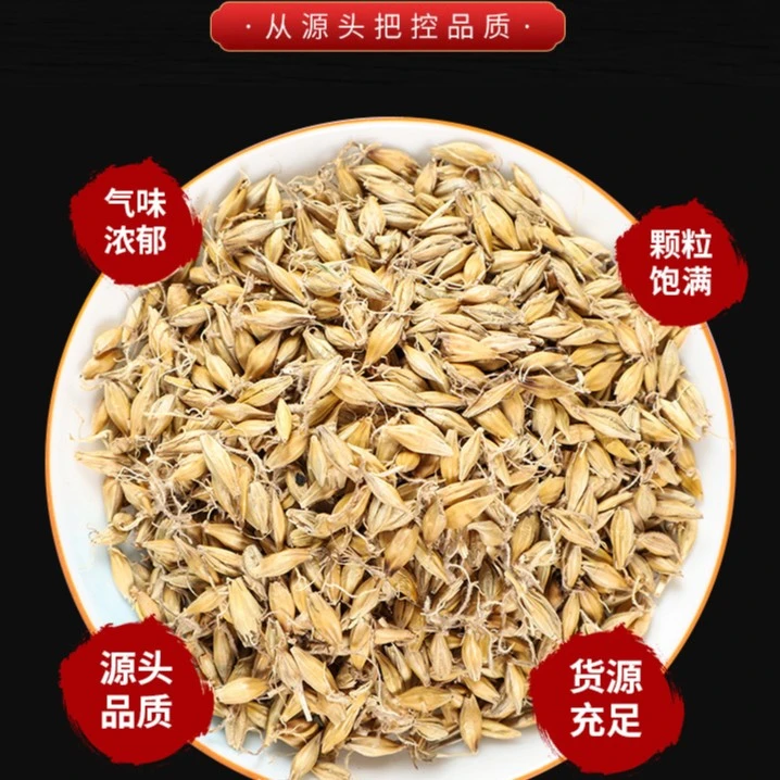 麦芽中药材生麦芽茶大麦芽牙回儿泡水童奶可搭谷芽山楂陈皮鸡内金