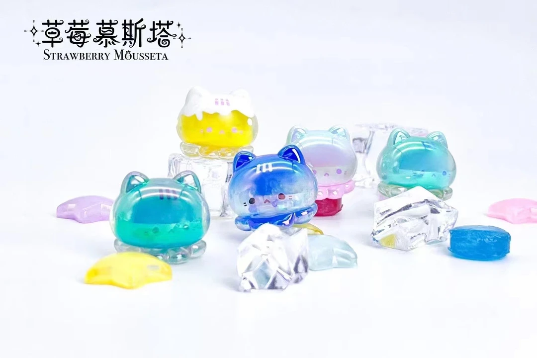【拆盒】白日梦-章鱼喵喵系列二代萌粒盲盒周边手办