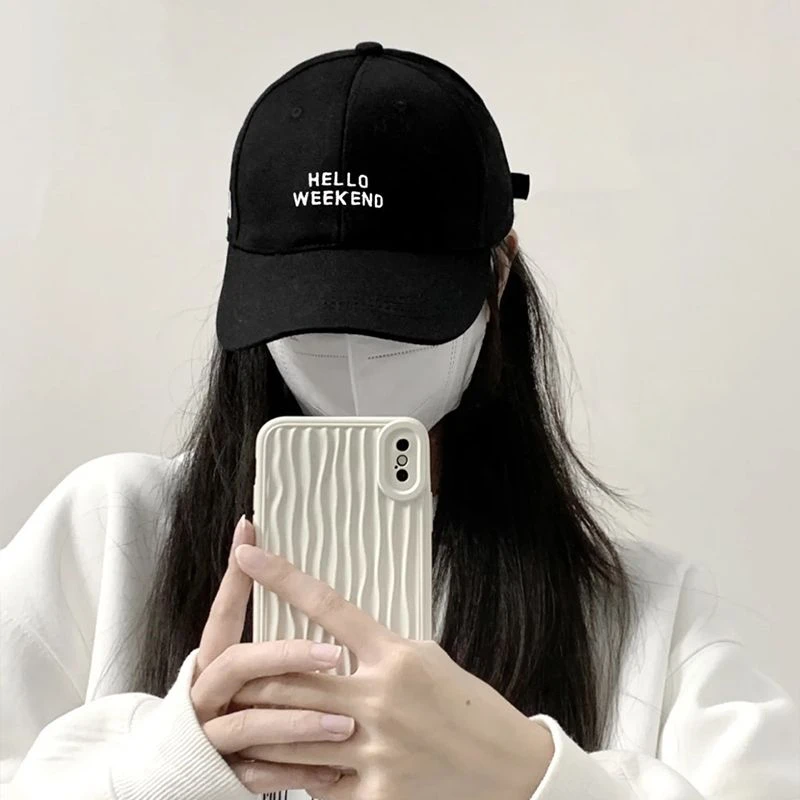 小小同款百搭夏季遮阳韩版遮阳春户外鸭舌帽棒球帽ins潮流时尚