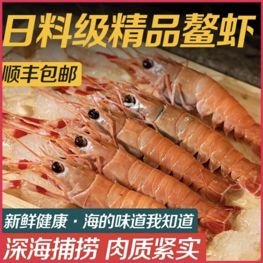 船说鲜生 鳌虾 海龙虾速冻新鲜山东海捕2盒/4盒装（1盒净重9两）
