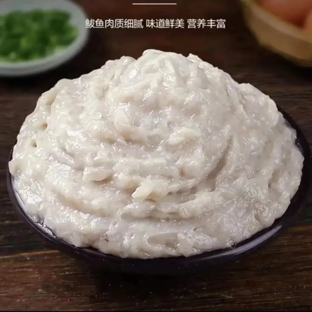 船说鲜生 鲅鱼馅 山东特色鲅鱼馅 手工鲅鱼现做鲜香细嫩包饺子