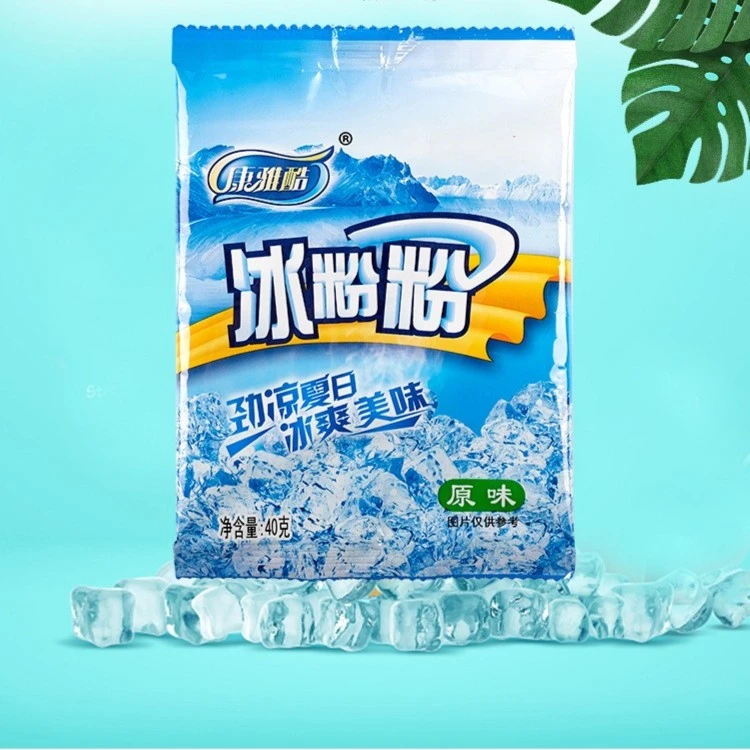 【冲水1:60】康雅酷冰粉粉40g四川冰凉粉小孩果冻粉爽滑Q弹家用商用