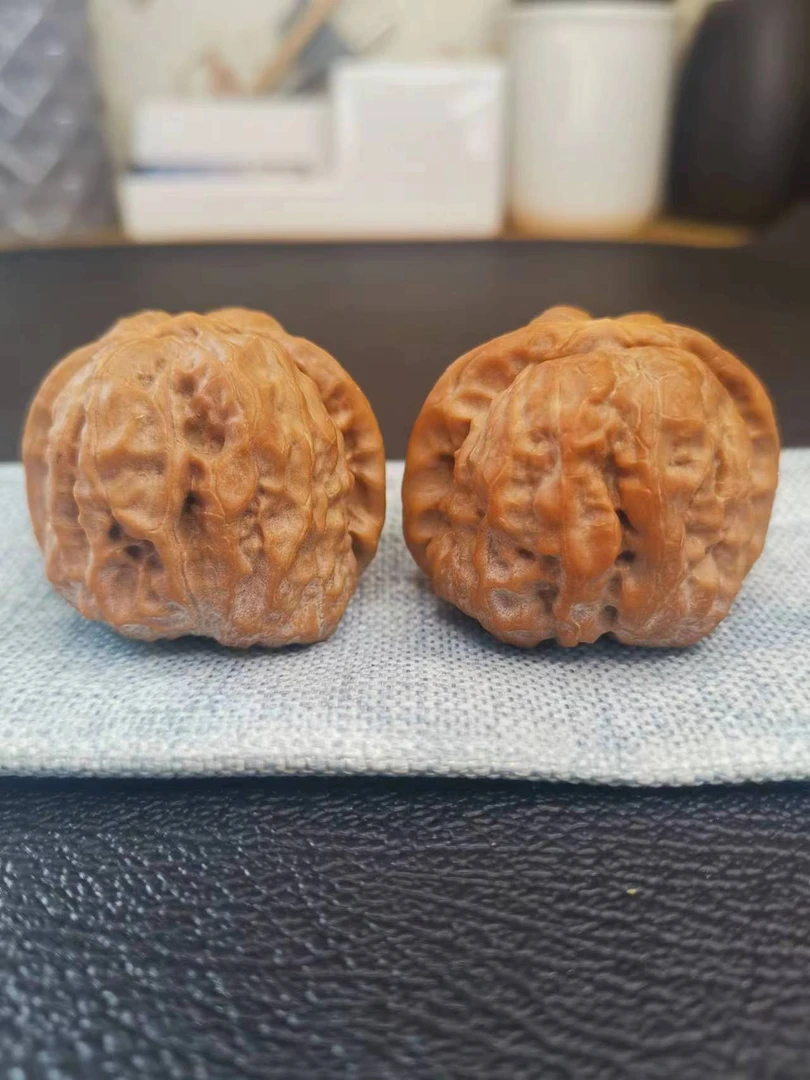 文玩核桃 麻核桃 蛤蟆头 白茬