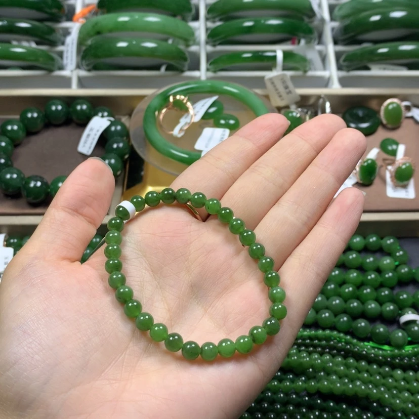 【闪购商品】和田玉（碧玉）手串未镶嵌