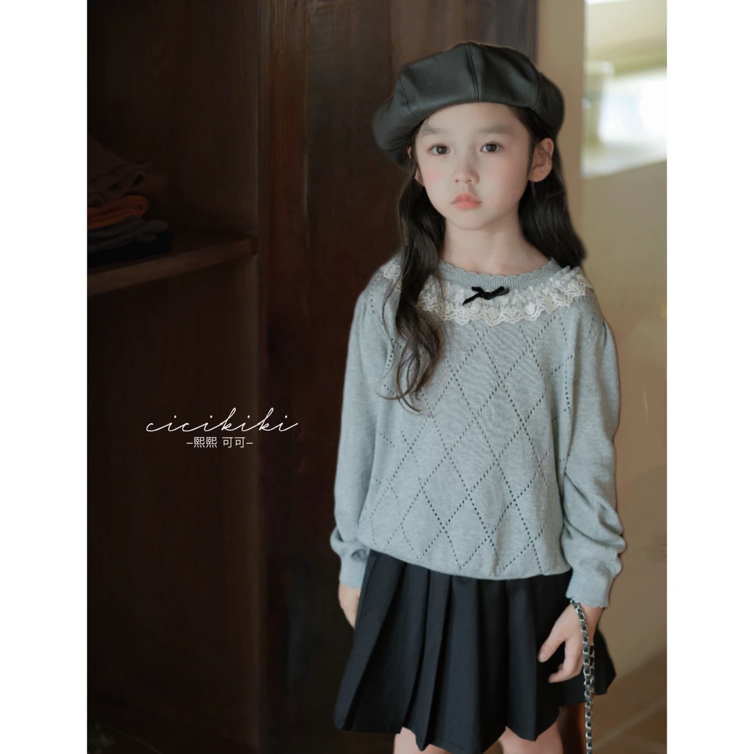 【简汀】儿童童装秋冬针织时尚百搭毛衣熙熙可可MY2463