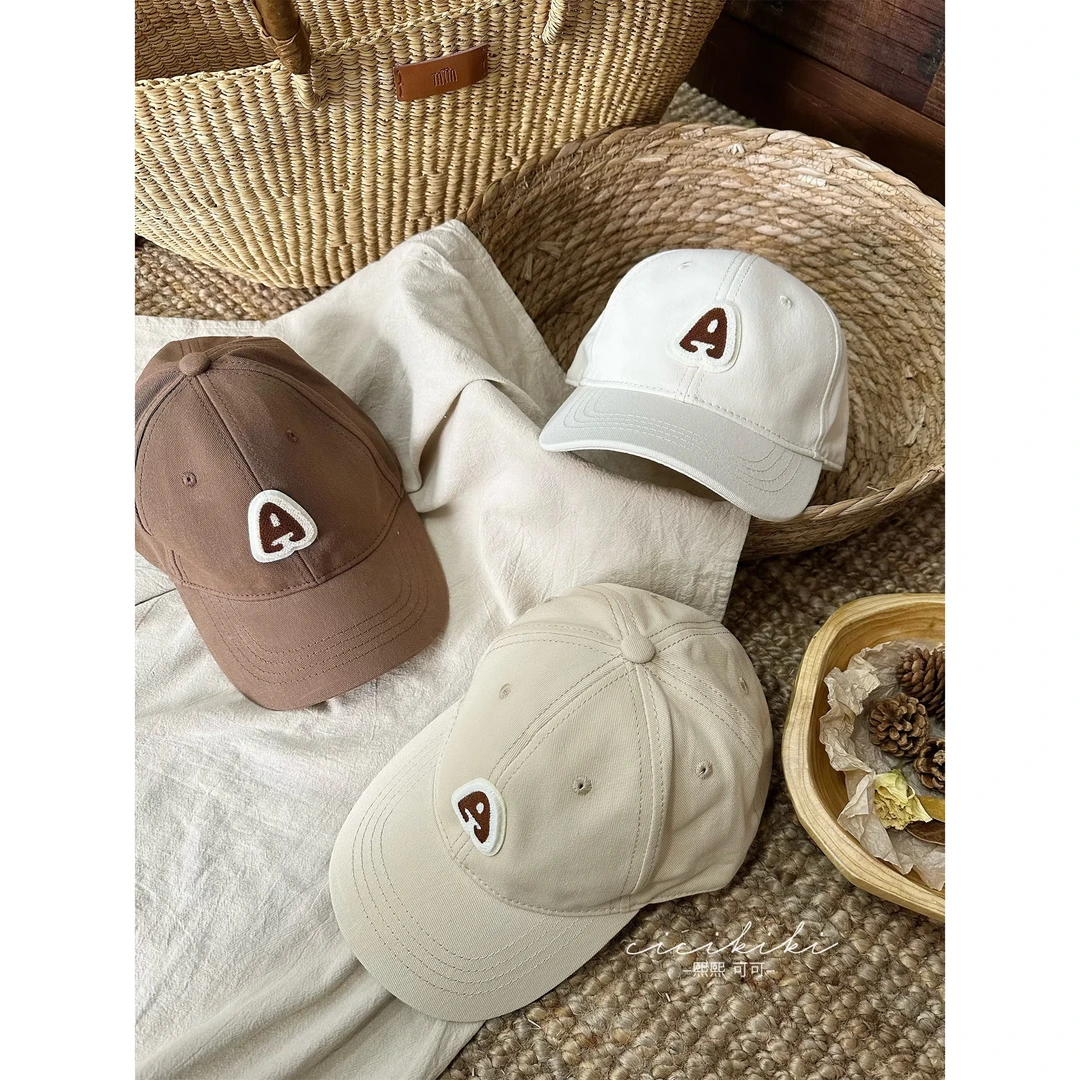 现货 儿童字母刺绣棒球帽子 熙熙可可童品MZ2327