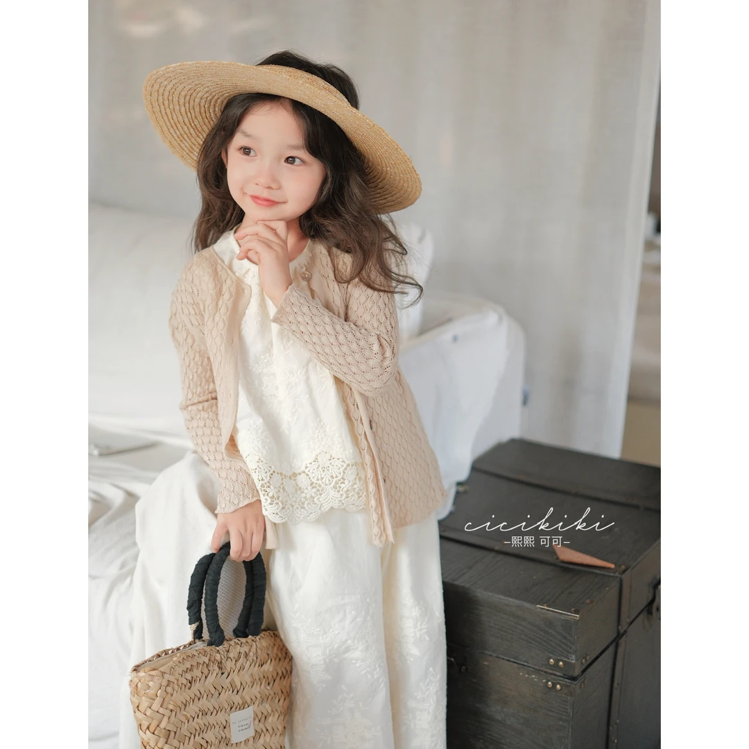 现货【弗莉儿】女童夏百搭儿童背心裤子套装熙熙可可BX2403 KZ2428