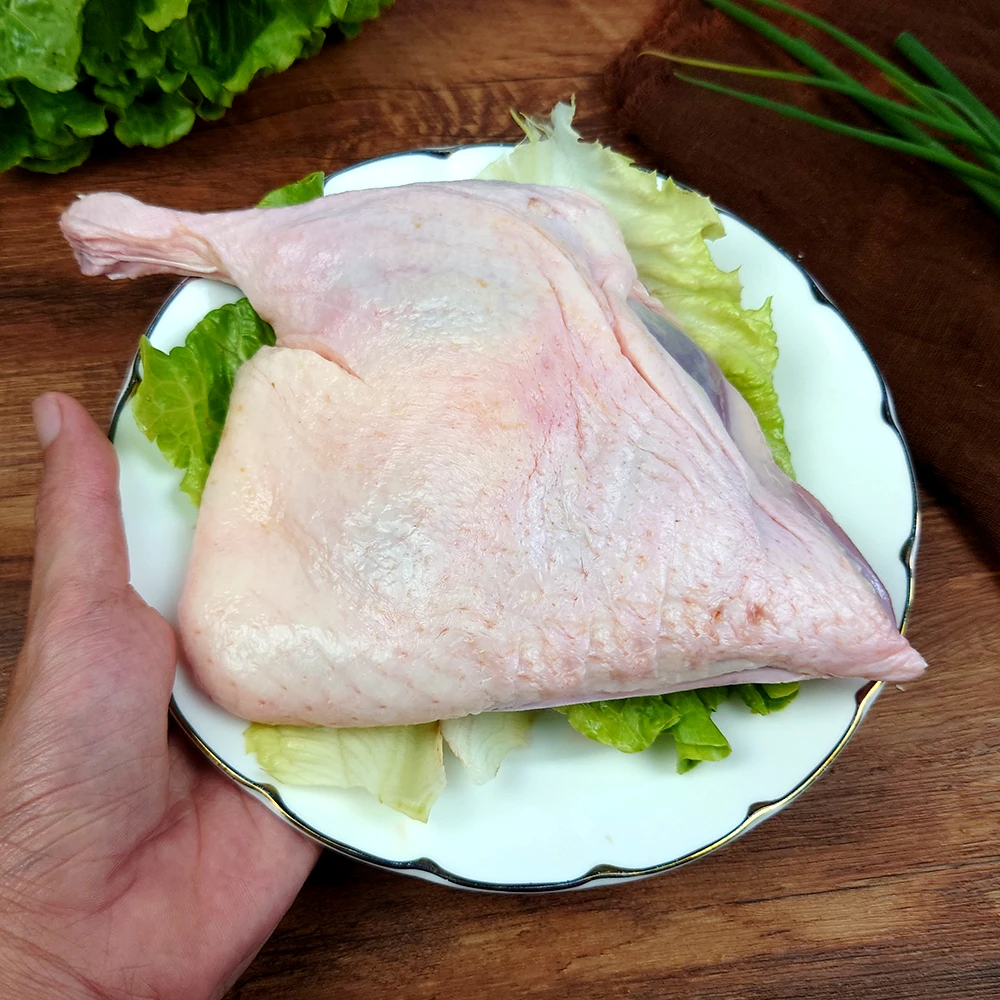 新鲜放养鸭边腿4斤人工分割肉质鲜美真空包装保鲜顺丰冷链包邮
