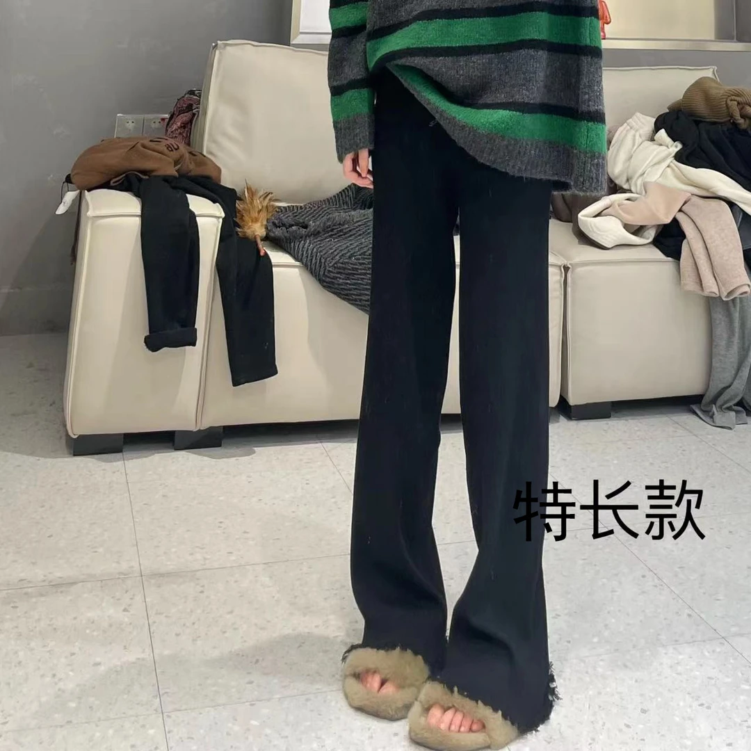 【大脸酥2023版】2227  特长款 无绒瘦瘦裤