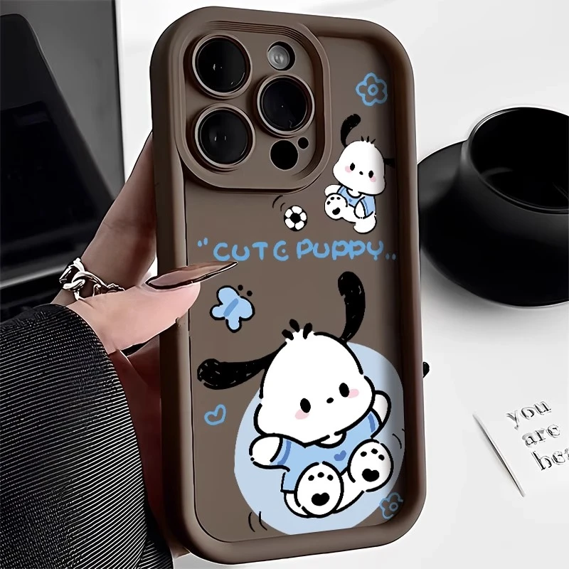 彩绘适用苹果15promax卡通帕恰狗13高级感创意可爱iPhone16promax