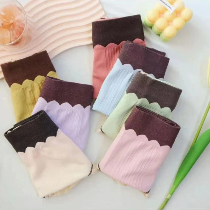 7条装高腰大码女士内裤柔软舒适无缝