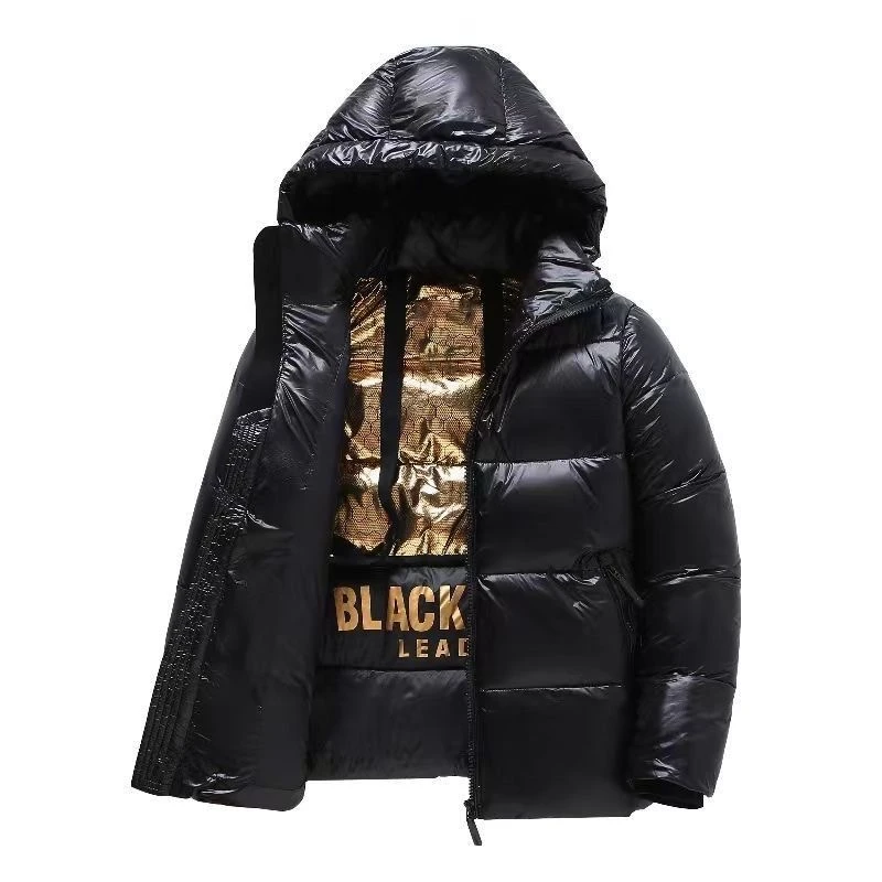 新款黑金男士棉服外套2024冬季加厚男女同款韩版免洗宽松保暖棉衣