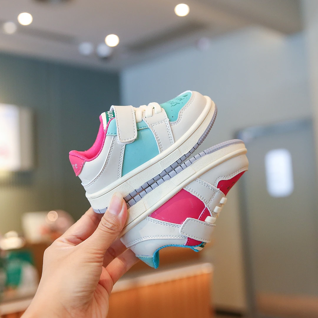 婴儿鞋2025春季新款软底防滑学步鞋女童小童板鞋宝宝鞋子机能鞋女