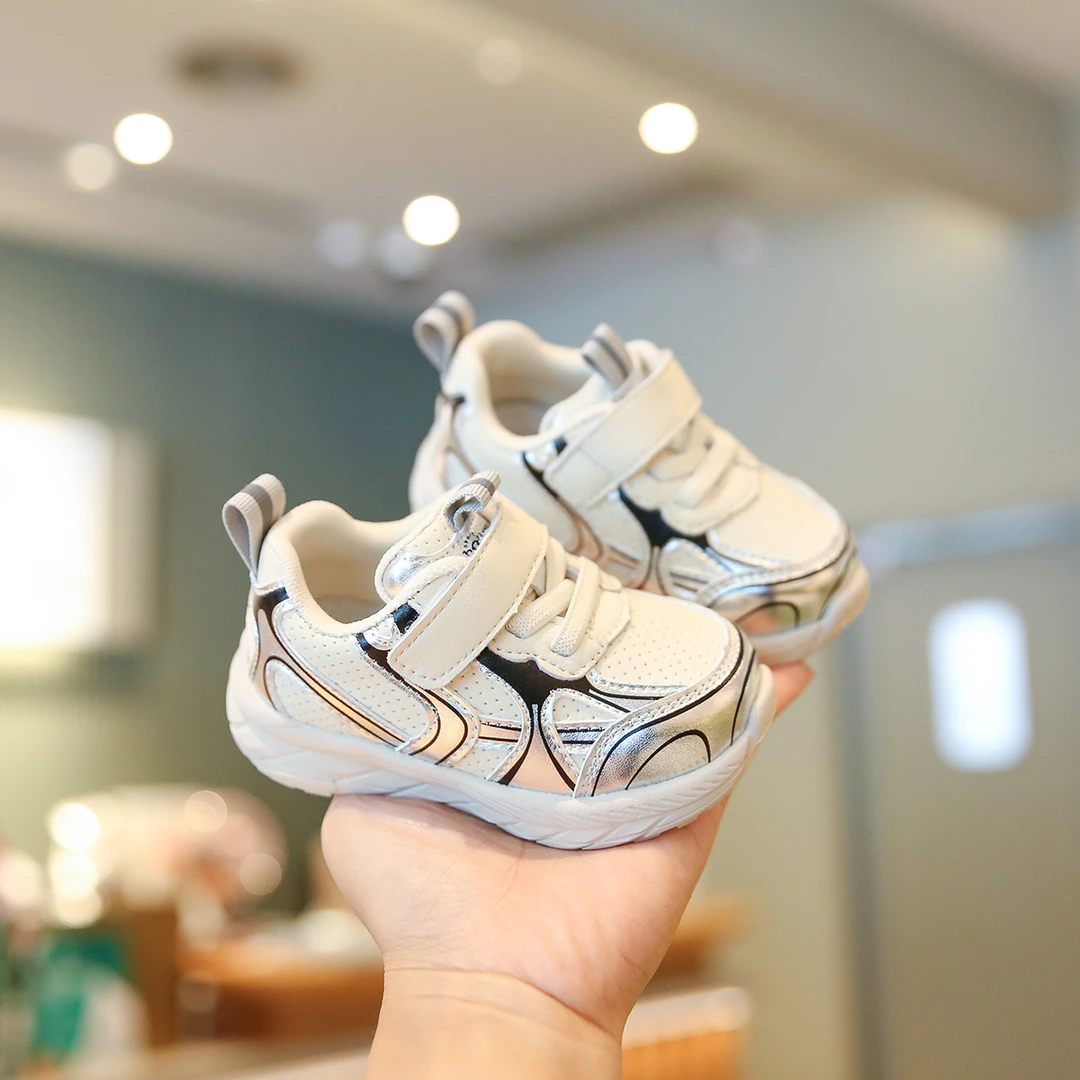 宝宝学步鞋春季软底透气老爹鞋小女童鞋子婴儿鞋休闲运动鞋幼童女
