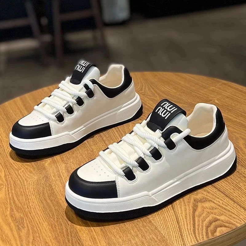 断码小白鞋女秋冬百搭厚底板鞋休闲运动鞋子G-01