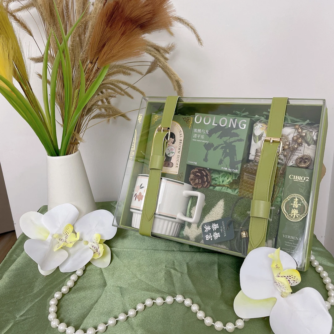 伴手礼亚克力书包盒套盒送男女朋友闺蜜同事同学