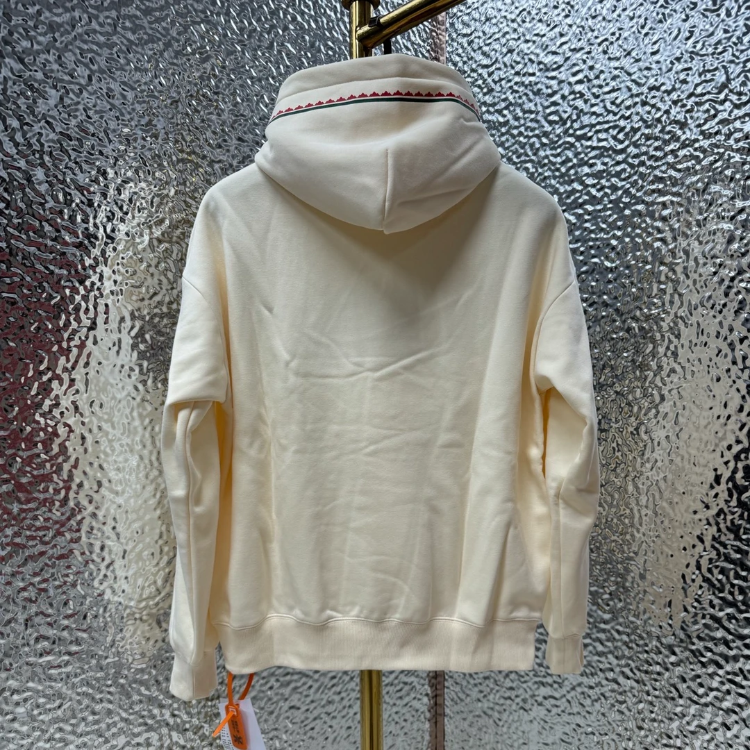 经典时尚潮流加绒加厚卫衣连帽保暖百搭