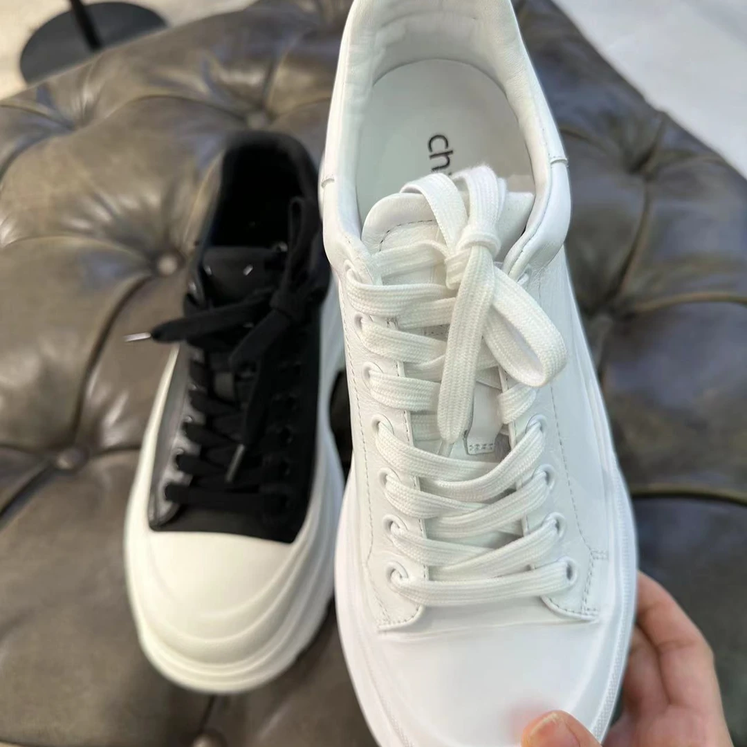 chalan  新款时尚百搭舒适休闲厚底休闲鞋A1243C118