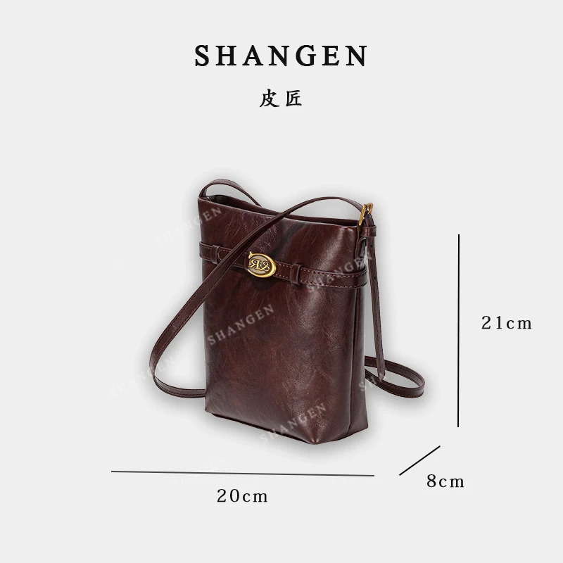 【尚恩CC】GQ-1803-安可拉红-轻奢时尚女士新款单肩斜挎手机包