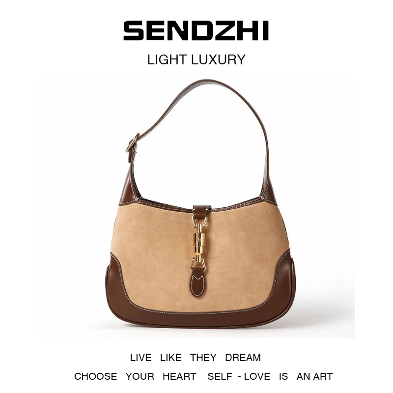 【尚恩CC】SLBL-36361-磨砂棕-RAIN.CUN轻奢小众时尚百搭女士包