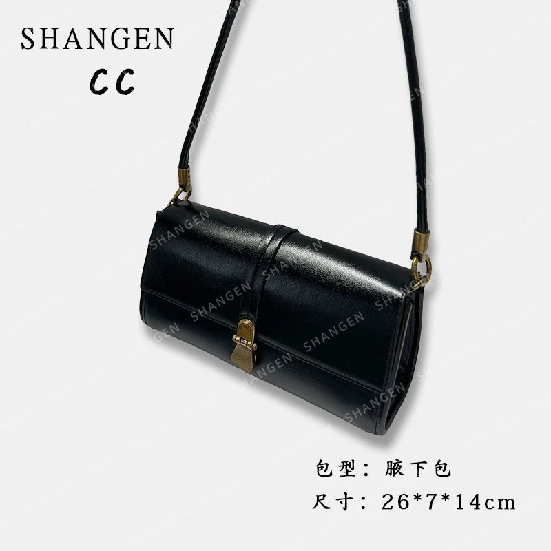 【尚恩CC】SD-5019-黑色-轻奢时尚简约百搭女士新款单肩包