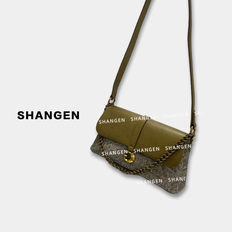 【尚恩CC】QYX-9569-绿野仙踪-RAIN.CUN轻奢小众时尚女士包25*7*12