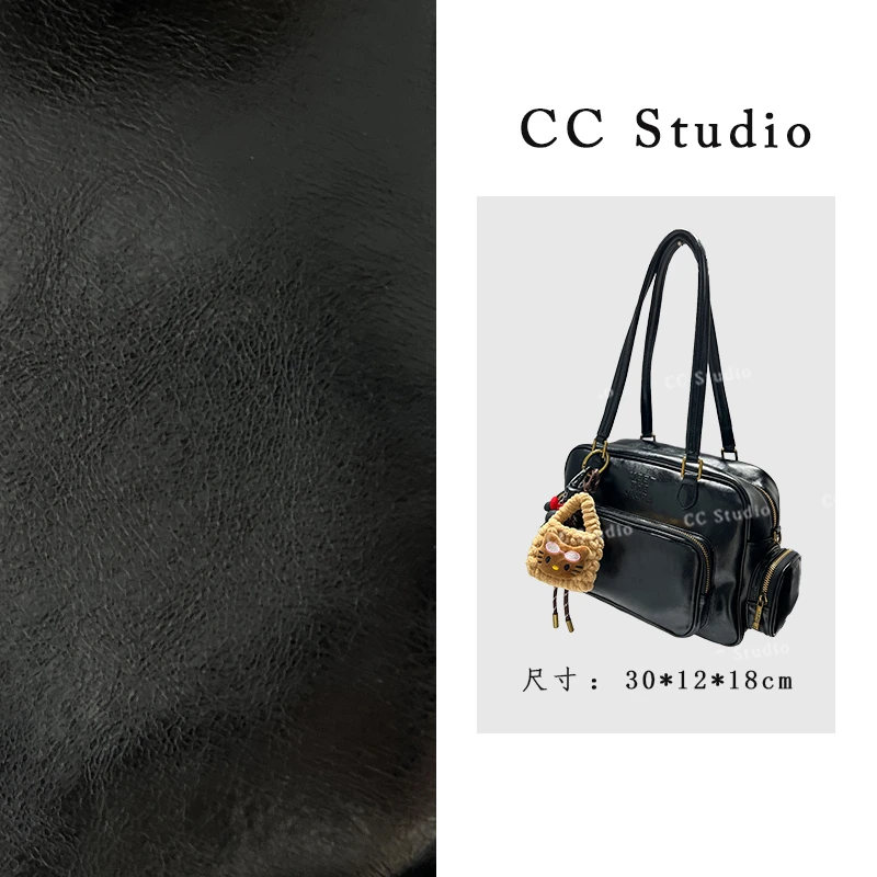 【尚恩CC】SD-5096-1-黑色-轻奢女士新款单肩斜挎包