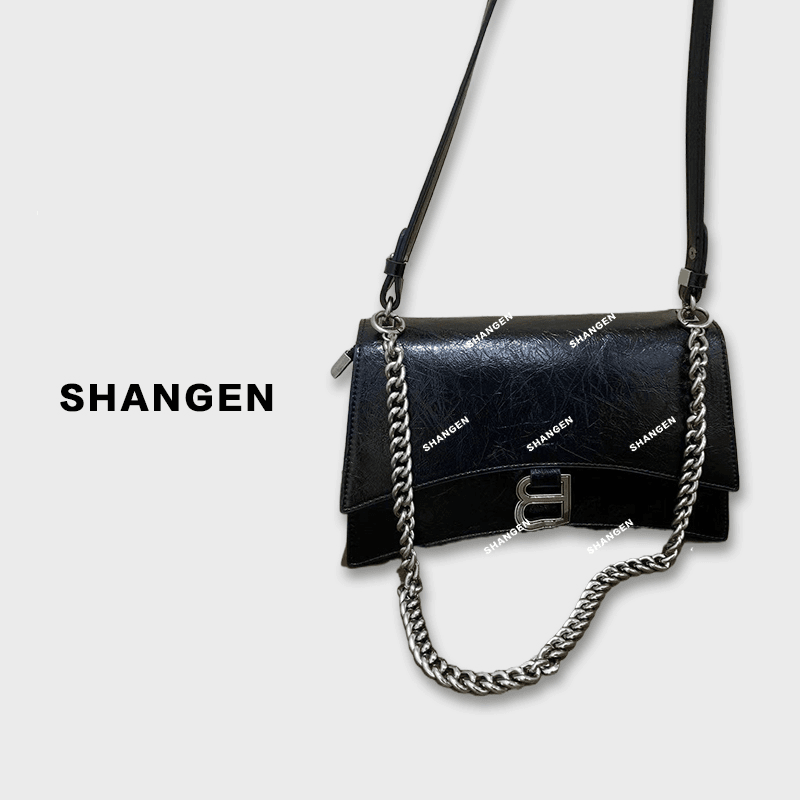 【CC甄选】BD-9943-黑色-RAIN.CUN轻奢小众时尚女士包