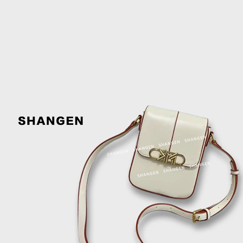 【尚恩CC】FES-9509-白色-RAIN.CUN轻奢小众时尚女士包15*6*17