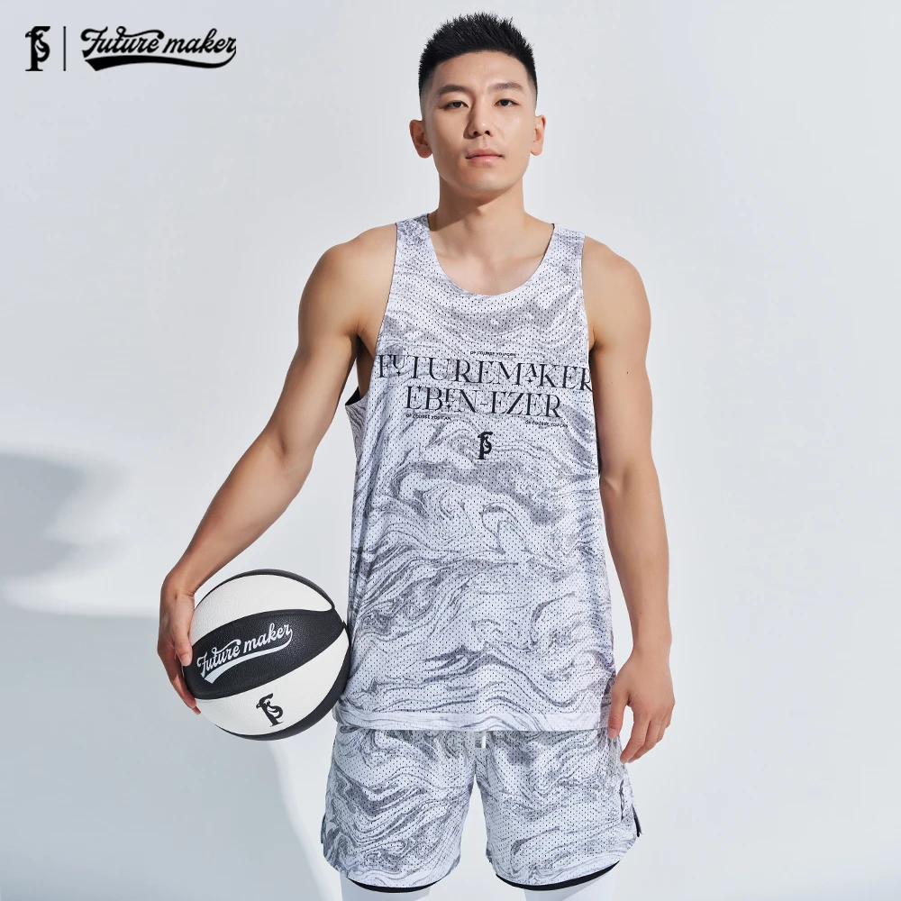 FUTURE MAKER 陈以谢个人品牌 “帮助之石”篮球背心双面穿训练球衣
