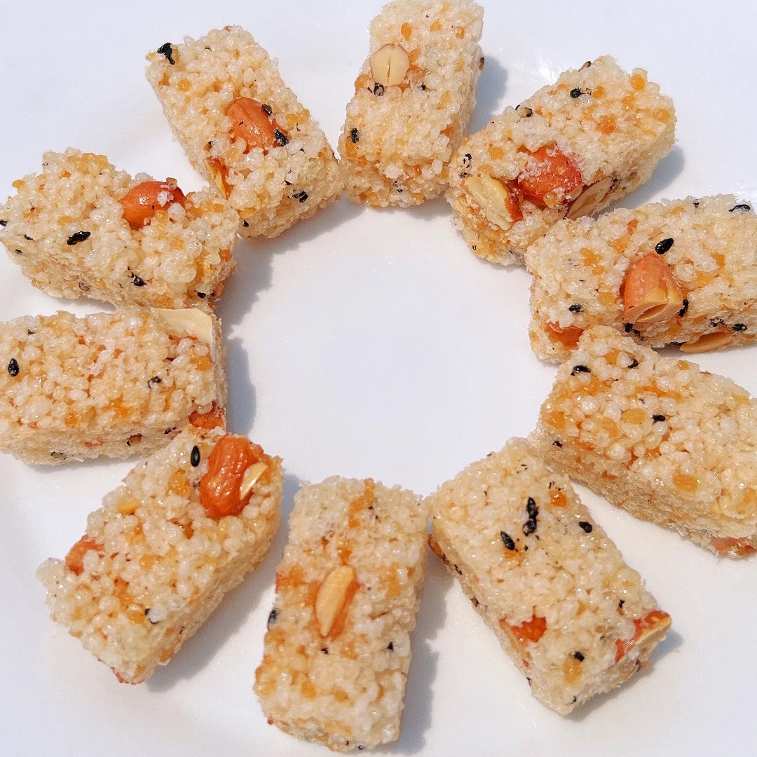 杨队长臻食汇自贡米花糖280g*2袋即食浓香传统儿时小吃年货零食