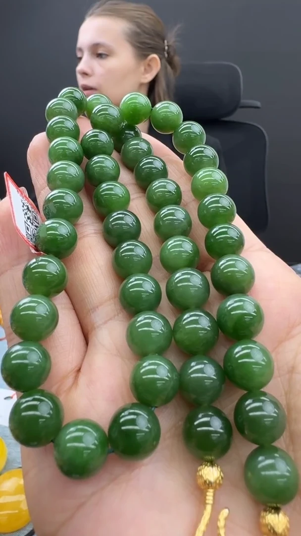 【闪购商品】和田玉（碧玉）颈饰未镶嵌305秒拍号