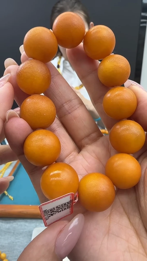 【闪购商品】琥珀手串未镶嵌722秒拍号