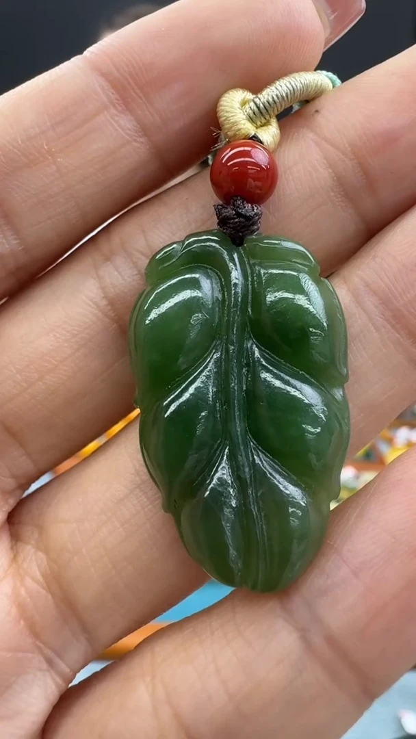 【闪购商品】和田玉（碧玉）颈饰未镶嵌500秒拍号
