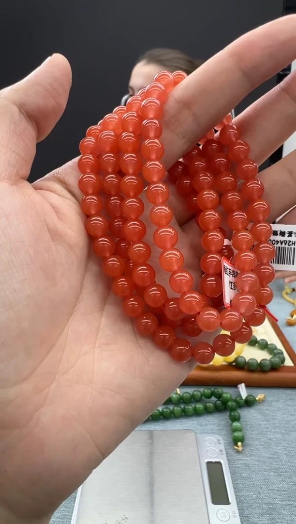 【闪购商品】南红玛瑙颈饰未镶嵌474秒拍号