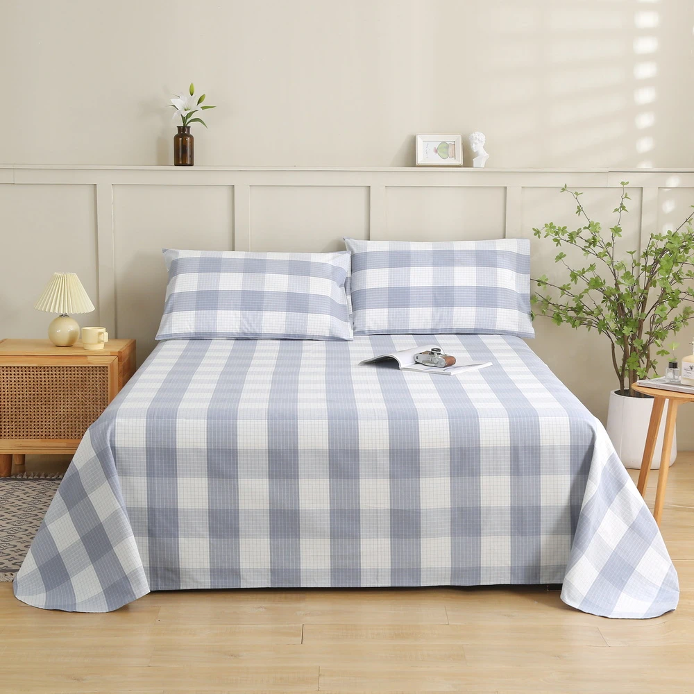 庄织厚道系列老粗布床单 加厚21支