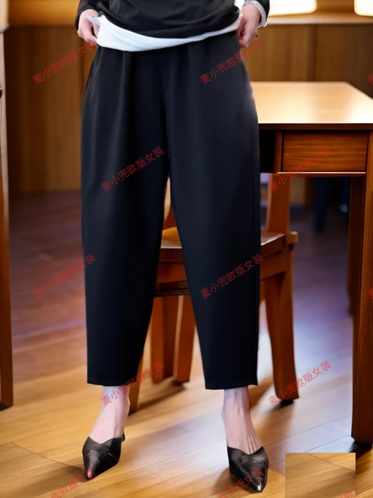 加绒加厚设计欧版高端哈伦裤B