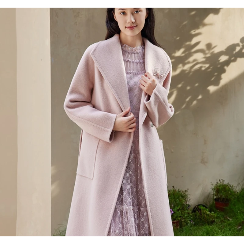 【彩彩】芭依璐冬款时尚大衣88D8050（颜色不同面料）