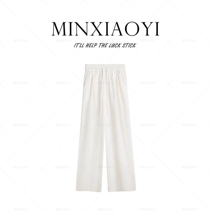 【闵笑一】 灯芯绒#百搭休闲裤搭配设计感外穿时尚秋冬女款丨G343