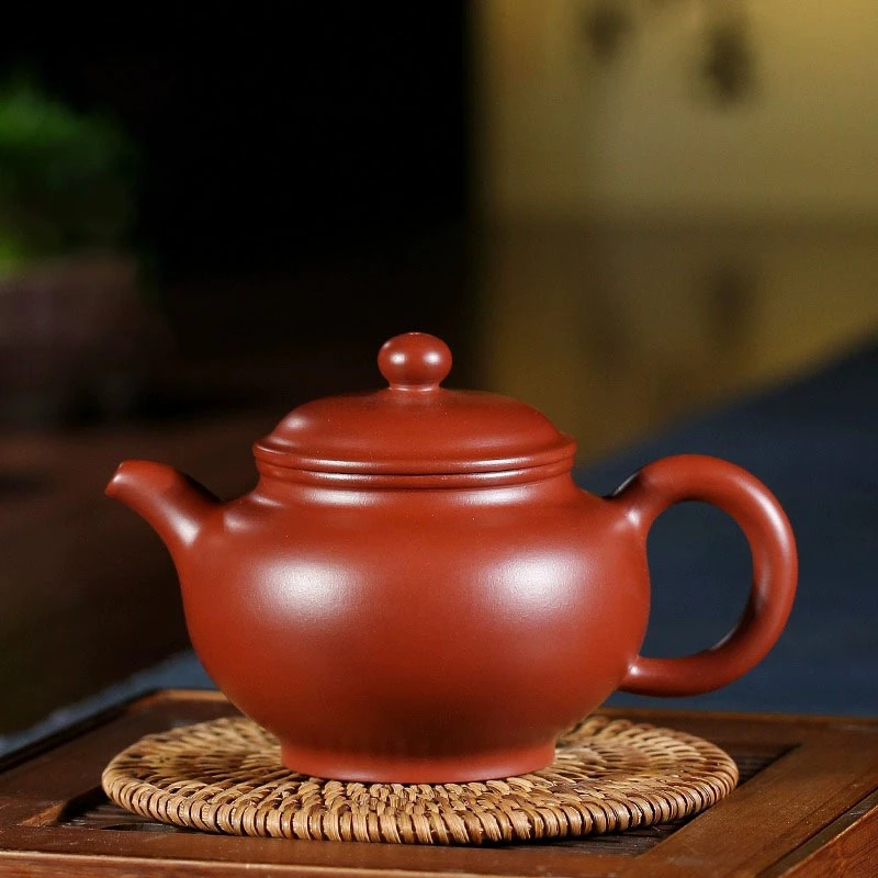 潮州手拉壶全手工名家泡茶壶具功夫茶具套装原矿大红袍掇只壶