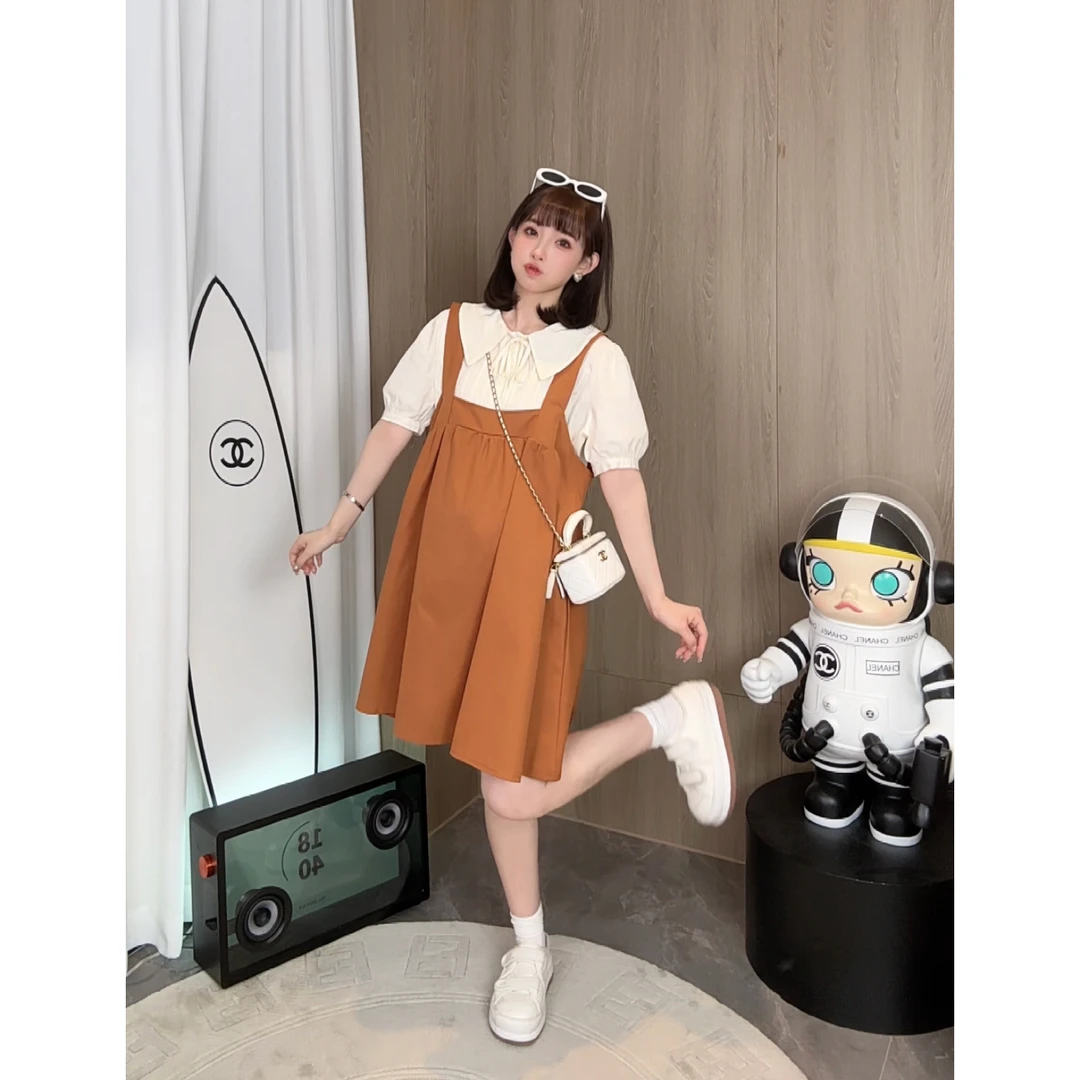 maodan/猫单清仓【橘幼甜妹】娜娜的孕期穿搭/孕妇装夏装连衣裙减龄