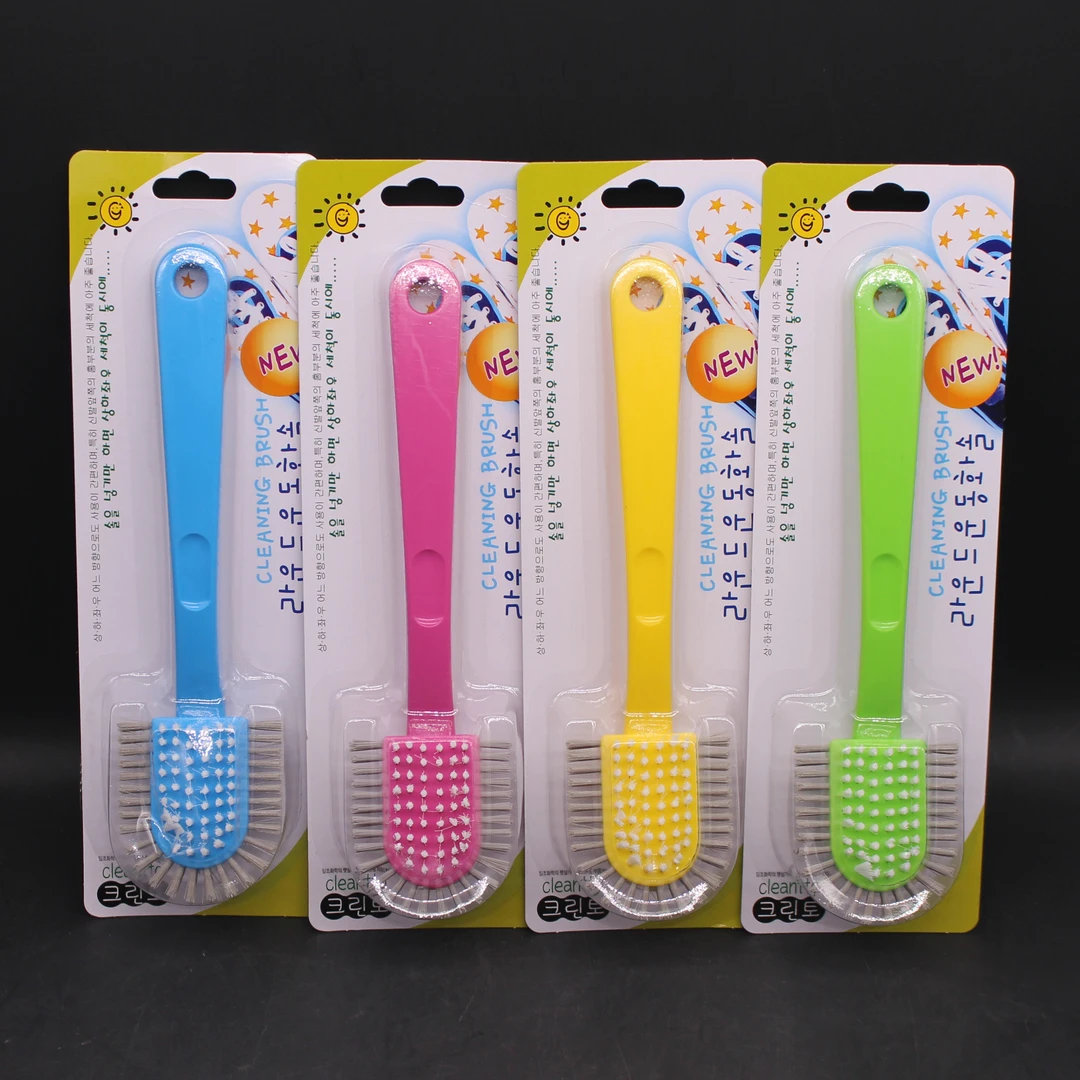 韩国家用长柄洗鞋刷日照五面鞋刷子软毛去污不伤鞋清洁鞋刷