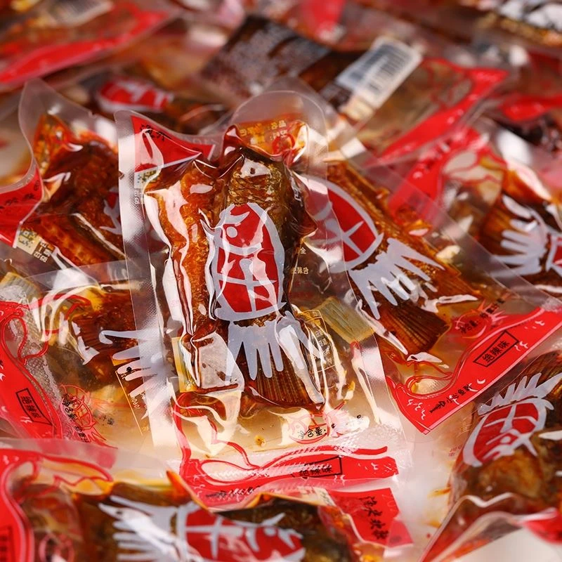 湖南特产渔米欢歌鱼尾巴绝辣香辣250g即食鱼块麻辣网红休闲小零食