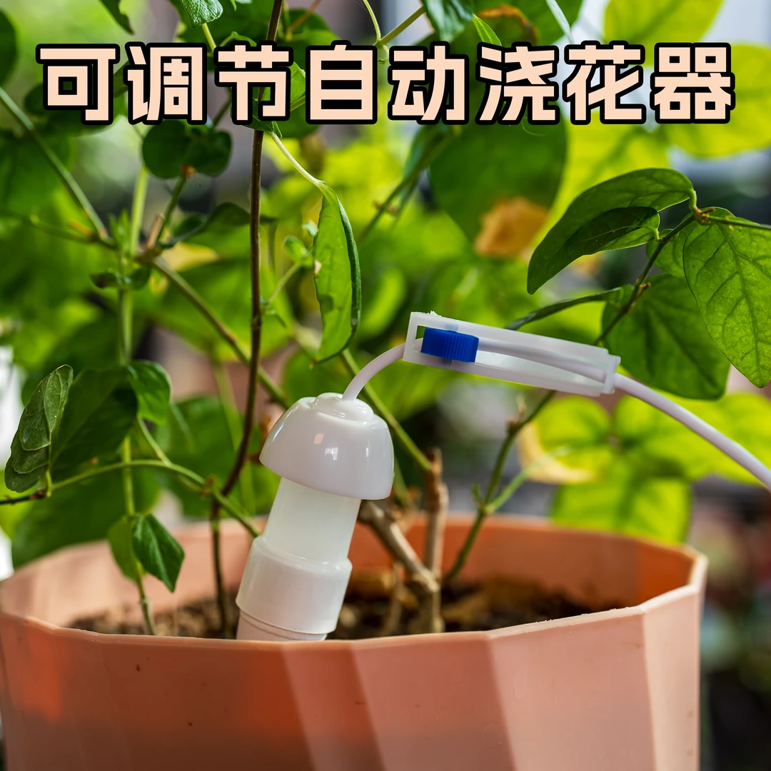 自动滴灌家用园艺浇花神器，长期浇水保持土壤湿润，植物越长越好！